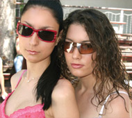 Models of glasses of the first Bulgarian brand 