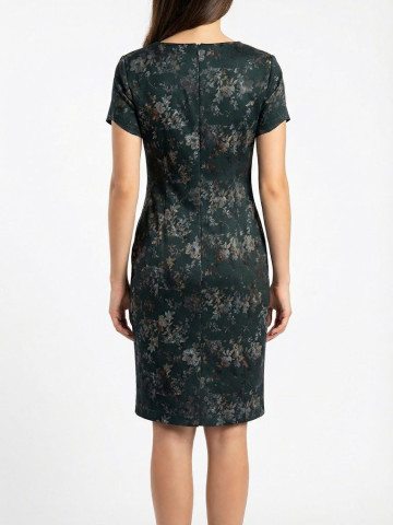 Дамска рокля с флорален принт Цвети