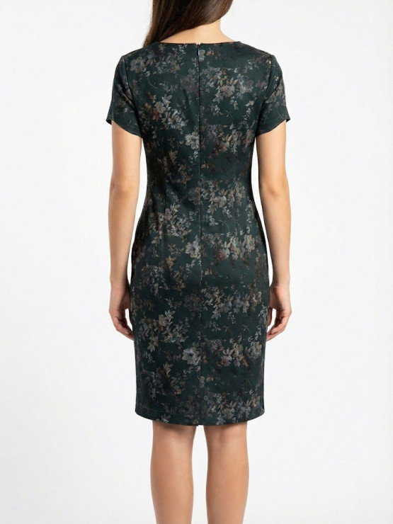 Дамска рокля с флорален принт Цвети