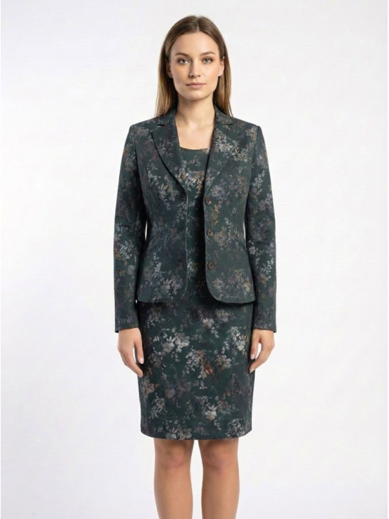 Дамско сако с флорален принт Цвети Дамско сако с флорален принт Цвети